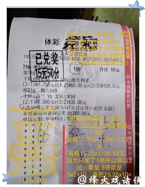 世界杯竞彩下注资金分配策略 世界杯竞彩下注资金分配策略